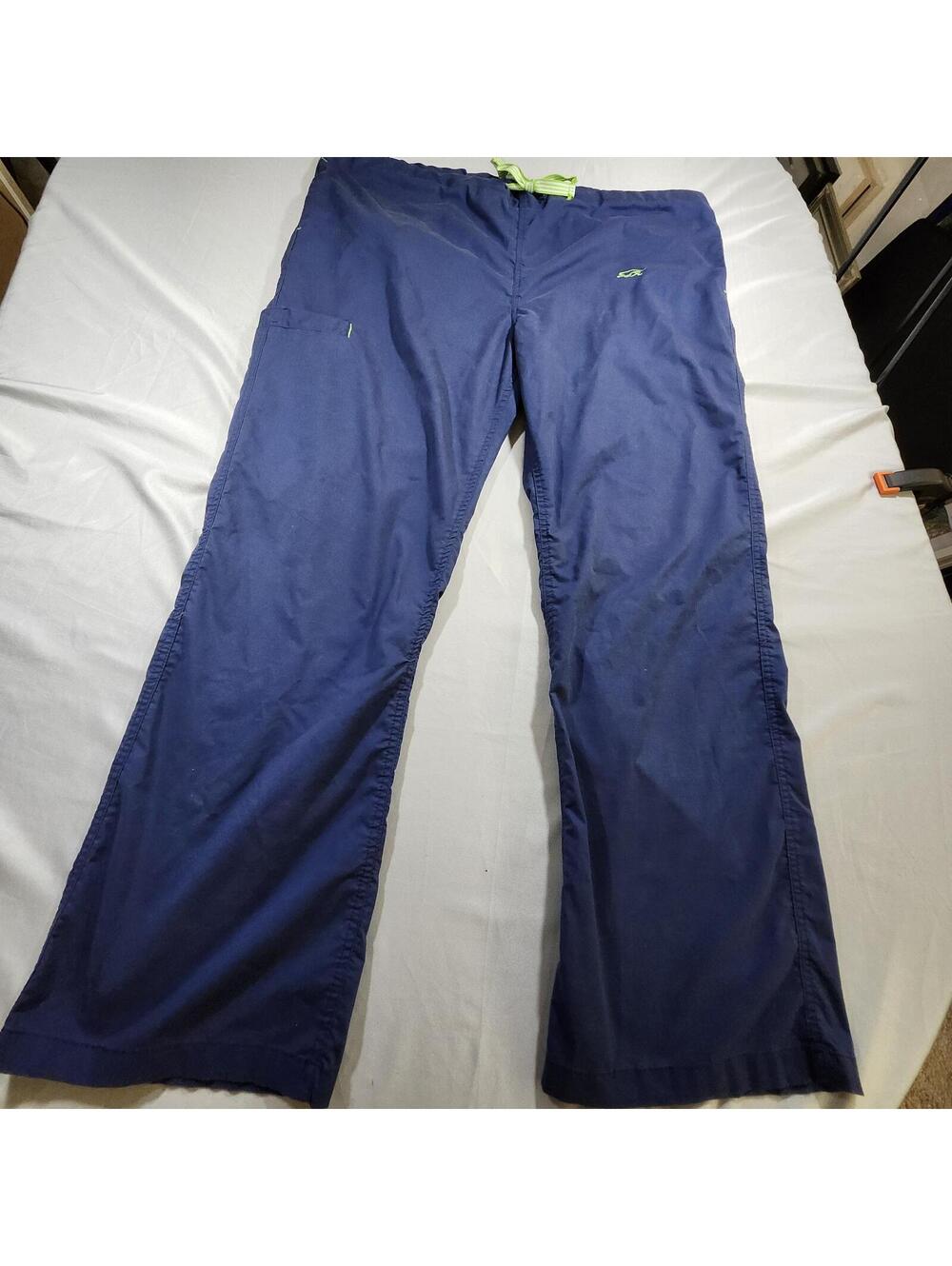 Iguana Navy Blue Scrub Pants